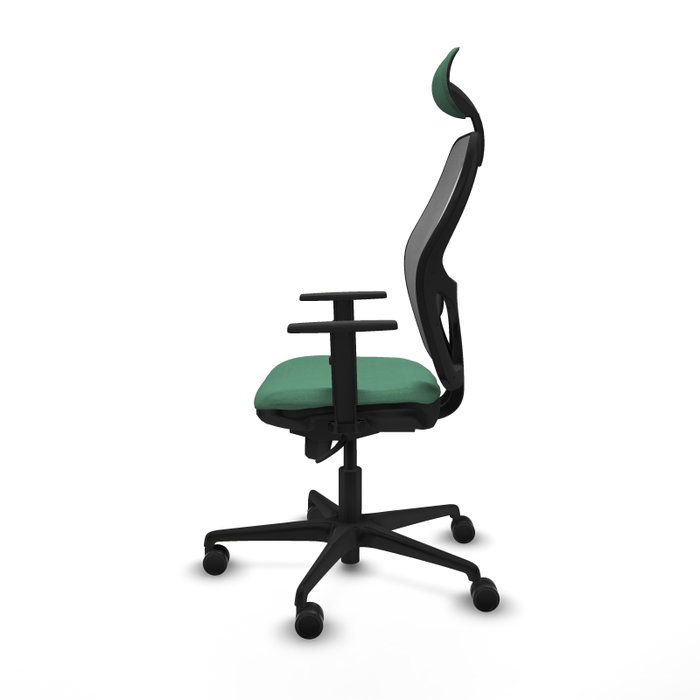 Piqueras y Crespo Chaise de Bureau Jorquera Vert émeraude