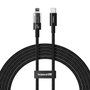Baseus Câble USB-C vers Lightning P10373001111-01 Noir 2 m