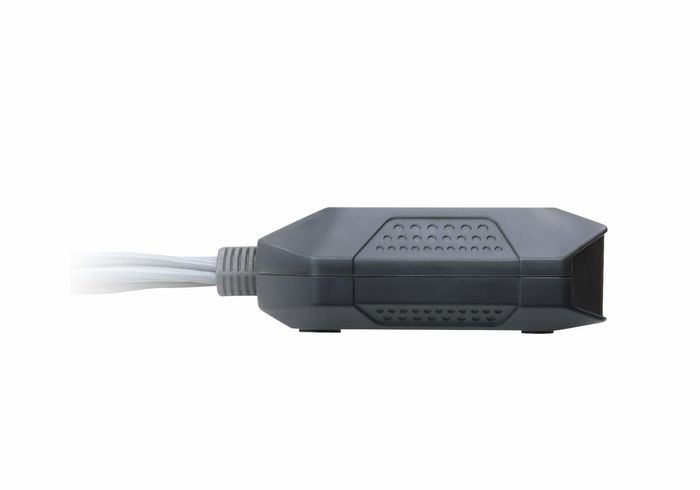 Aten CS22DP - Commutateur KVM câble DisplayPort USB 2 ports avec sélecteur distant et audio - Résolution 4K 30Hz