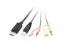 Aten CS22DP - Commutateur KVM câble DisplayPort USB 2 ports avec sélecteur distant et audio - Résolution 4K 30Hz