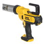Pistolet à silicone Dewalt DCE580N-XJ Noir Jaune/Noir Métal 1 Pièce