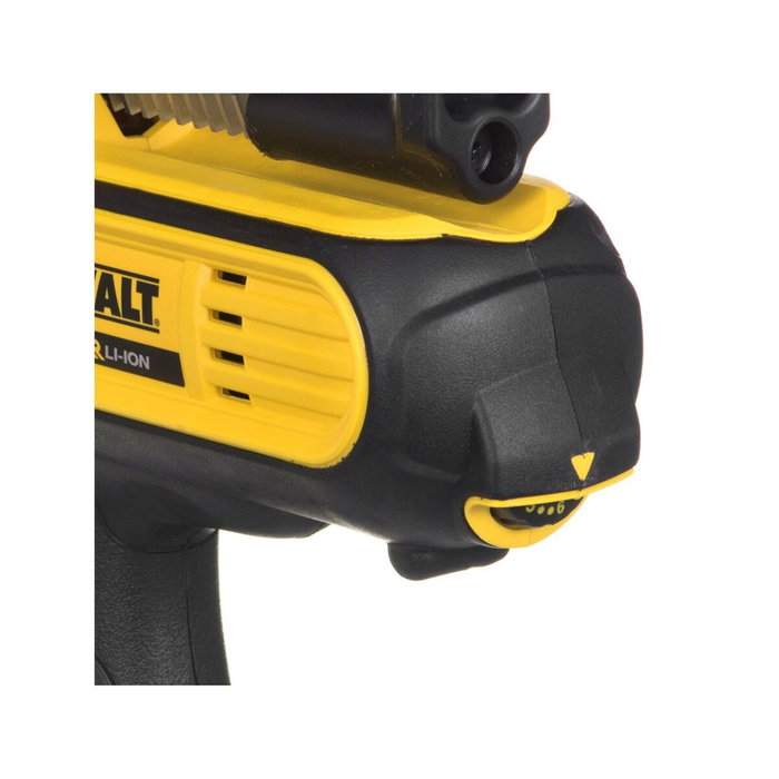 Pistolet à silicone Dewalt DCE580N-XJ Noir Jaune/Noir Métal 1 Pièce