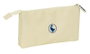 El Ganso - Porte-tout triple en tissu Basics sable - 22 x 12 x 3 cm