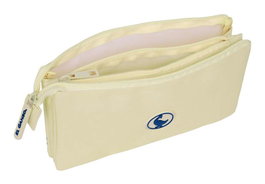 El Ganso - Porte-tout triple en tissu Basics sable - 22 x 12 x 3 cm