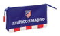 Safta Portatodo Triple Atco. De Madrid - Porte-tout triple en bois 22 x 12 x 3 cm - À partir de 3 ans