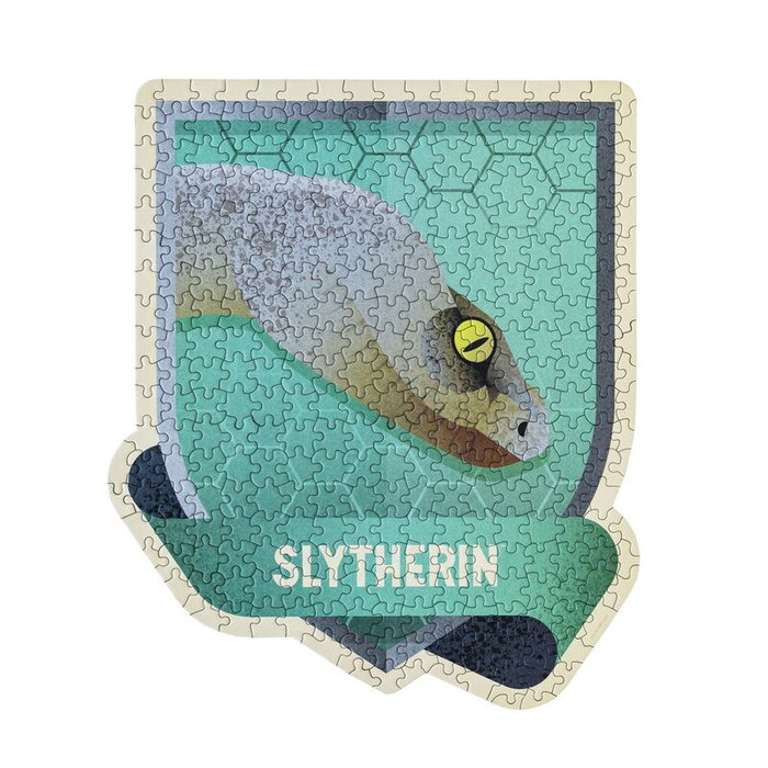 ERIK Puzzle Harry Potter Slytherin 322 Pièces - Présenté dans une Fiole en Verre avec Bouchon de Liège