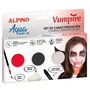 ALPINO Set de Maquillage de Vampire Acquarellable DL000682 pour Enfants 3 Ans et Plus