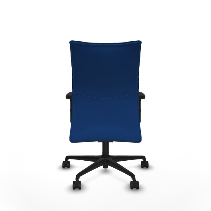 Piqueras Y Crespo Chaise de bureau Albacete confidente, Bleu, Mécanisme Sincro