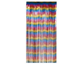Atosa Rideau Métallique Décoratif Multicolore Vertical 200x100 cm