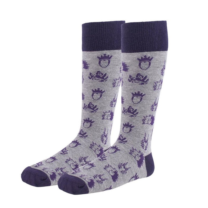 CERDÁ Lot de 3 paires de chaussettes Villanas Disney - Taille 36-41 - Composition : 86% Coton, 12% Polyamide, 2% Élasthanne