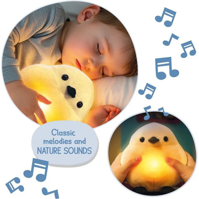 Lisciani Giochi Jouer Apprendre ASMR Lampe LED Fée des Neiges - Veilleuse interactive