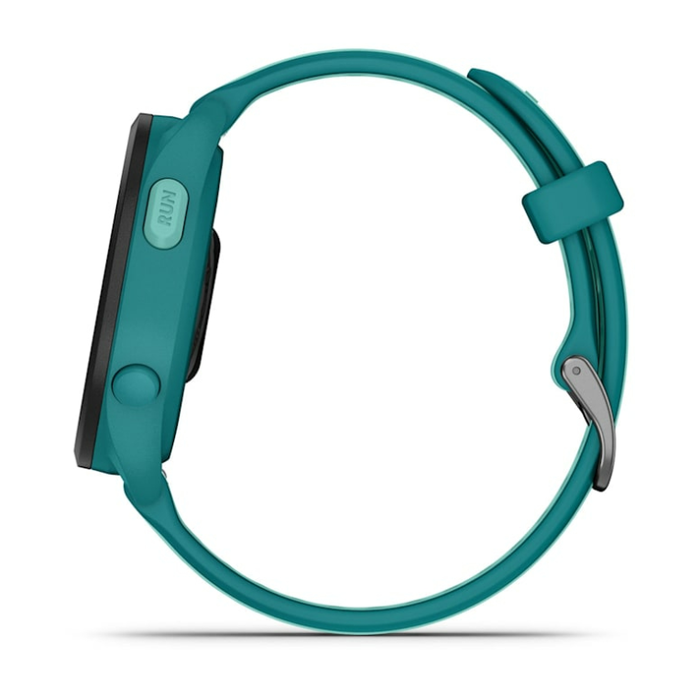 Garmin Forerunner 165 Music Montre Connectée GPS Sport, Noir, Bleu, avec Musique, AMOLED, Cardio, SpO2, Autonomie 11 Jours, Résistant à l'Eau 5 ATM