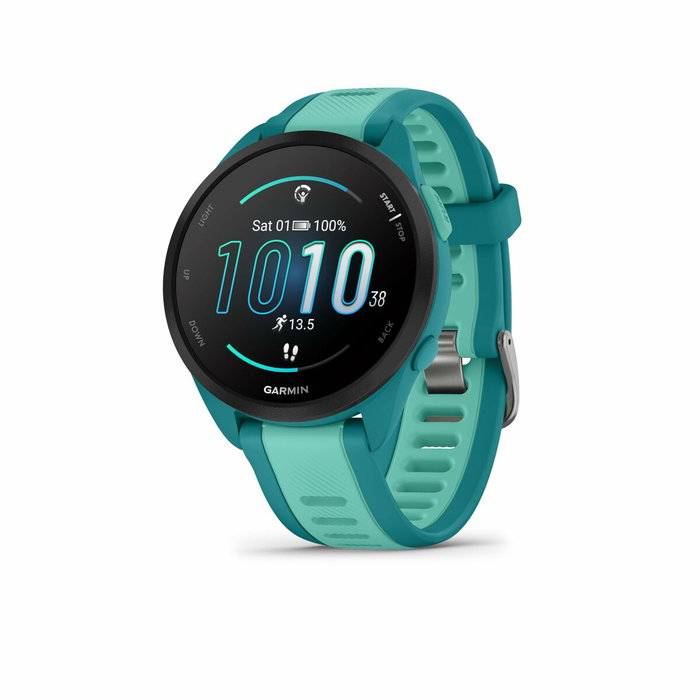 Garmin Forerunner 165 Music Bleu/Argenté 43 mm