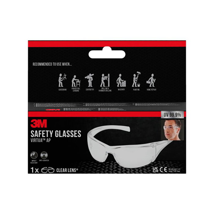 Lunettes de sécurité 3M Incolore Plastique