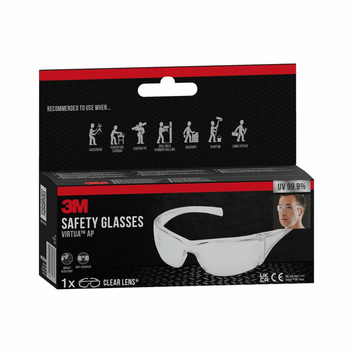 Lunettes de sécurité 3M Incolore Plastique