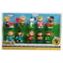 JUST PLAY Set de 10 Figurines Peanuts Snoopy 45181 - Collection Personnages Iconiques 7,5 cm - Multilingue