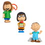 JUST PLAY Set de 10 Figurines Peanuts Snoopy 45181 - Collection Personnages Iconiques 7,5 cm - Multilingue