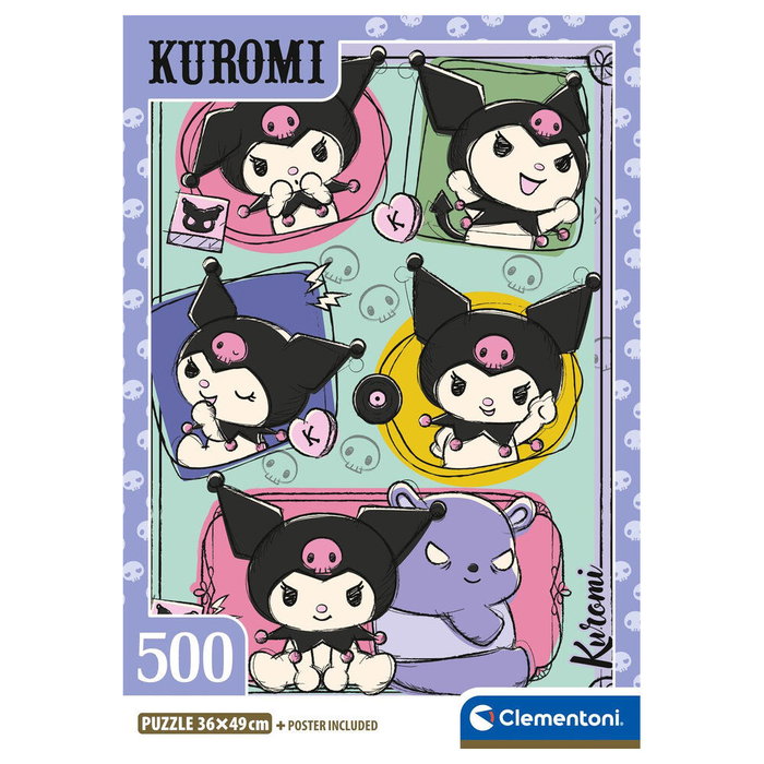 Clementoni Puzzle Kuromi 500 pièces