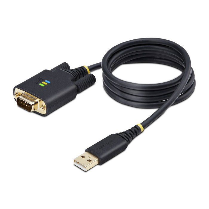 Câble USB Startech 1P3FFCB-USB-SERIAL Noir 1 m