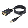 Câble USB Startech 1P3FFCB-USB-SERIAL Noir 1 m
