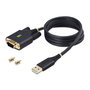 Câble USB Startech 1P3FFCB-USB-SERIAL Noir 1 m
