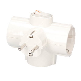 GSC Evolution Multiprise triple avec interrupteur