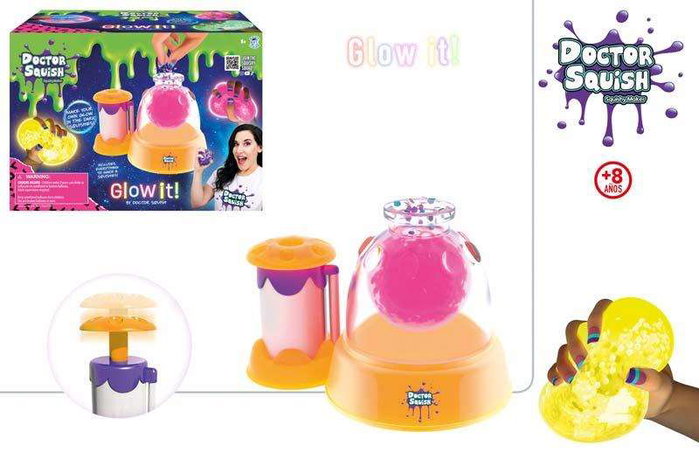 Dr Squish Fabrique de balles Squishy lumineuse Édition Néon 21x30x18 cm Color Baby Dr Squish Fabrique de balles Squishy lumineuse Édition Néon 21x30x18 cm Color Baby