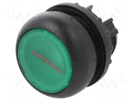 EATON ELECTRIC Bouton-poussoir vert plat 22mm 2 positions stables IP67