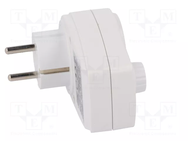 LOGILINK Bloc d'alimentation blanc 16A 230VAC avec 1 prise Schuko LOGILINK Bloc d'alimentation blanc 16A 230VAC avec 1 prise Schuko