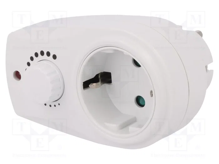 LOGILINK Bloc d'alimentation blanc 16A 230VAC avec 1 prise Schuko LOGILINK Bloc d'alimentation blanc 16A 230VAC avec 1 prise Schuko