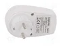 LOGILINK Bloc d'alimentation blanc 16A 230VAC avec 1 prise Schuko