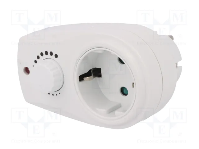 LOGILINK Bloc d'alimentation blanc 16A 230VAC avec 1 prise Schuko LOGILINK Bloc d'alimentation blanc 16A 230VAC avec 1 prise Schuko