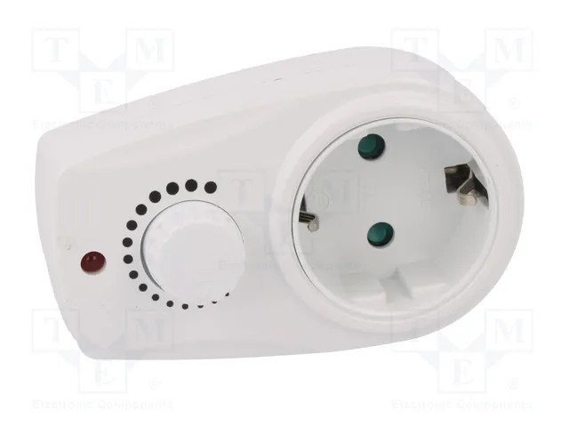 LOGILINK Bloc d'alimentation blanc 16A 230VAC avec 1 prise Schuko LOGILINK Bloc d'alimentation blanc 16A 230VAC avec 1 prise Schuko