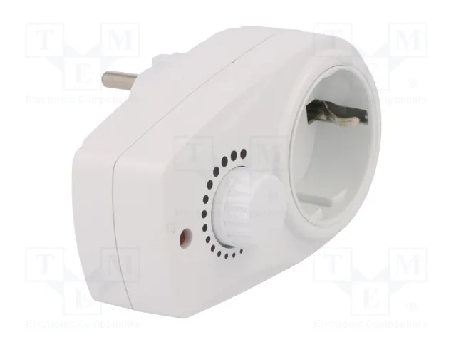LOGILINK Bloc d'alimentation blanc 16A 230VAC avec 1 prise Schuko LOGILINK Bloc d'alimentation blanc 16A 230VAC avec 1 prise Schuko