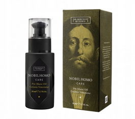 The Merchant Of Venice Nobil Homo Care Huile d'olive pré-rasage hydratante et adoucissante 50 ml