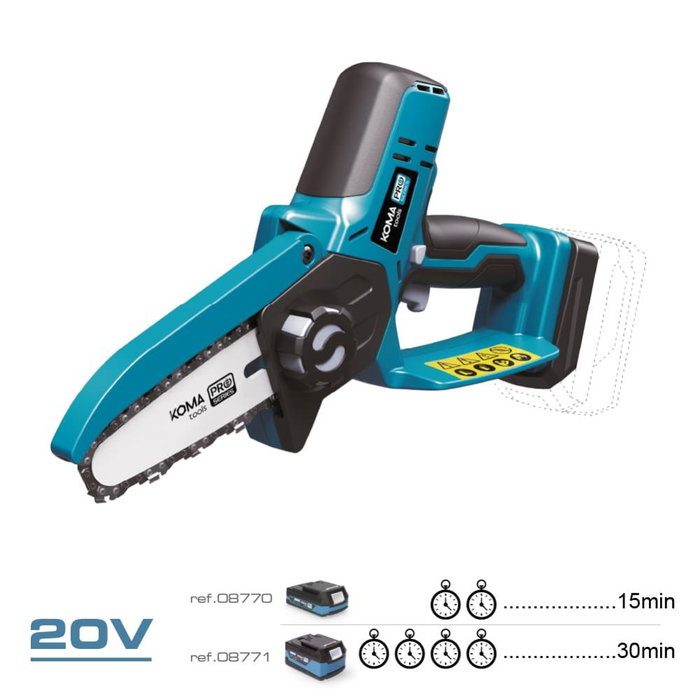 Scie à chaîne Koma Tools 11,5 cm (20 cm)
