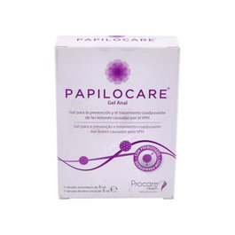 PAPILOCARE Gel Anal avec 7 Canules de 5 ml