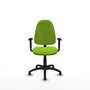 PIQUERAS Y CRESPO Chaise de bureau Algarra pistache avec mécanisme de contact permanent