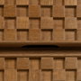 BigBuy Home Caisson à Tiroirs MARIGNI Noir Naturel