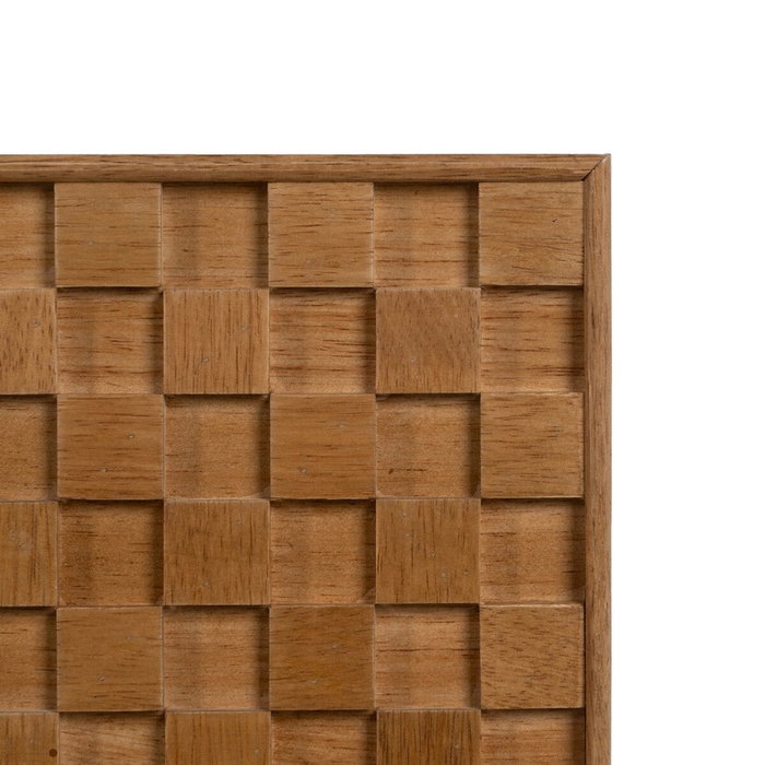 BigBuy Home Caisson à Tiroirs MARIGNI Noir Naturel