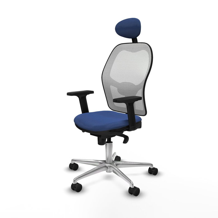 Piqueras y Crespo Chaise de Bureau Jorquera 2D086N1 Bleu marine