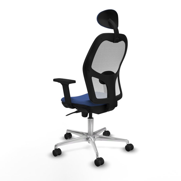 Piqueras y Crespo Chaise de Bureau Jorquera 2D086N1 Bleu marine