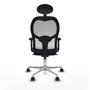 Piqueras y Crespo Chaise de Bureau Jorquera 2D086N1 Bleu marine
