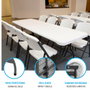 Lifetime Table Pliable Blanche 244 x 74 x 76 cm
