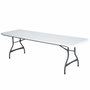 Lifetime Table Pliable Blanche 244 x 74 x 76 cm