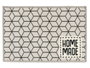 Kinvara Alfombra Multiusos 40 x 60 cm Gris et Noir Polyamide (Set de 24)