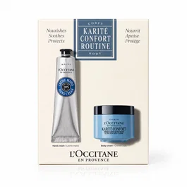 L'Occitane en Provence Coffret Routine Corps Hydratante au Beurre de Karité (75 ml + 75 ml)