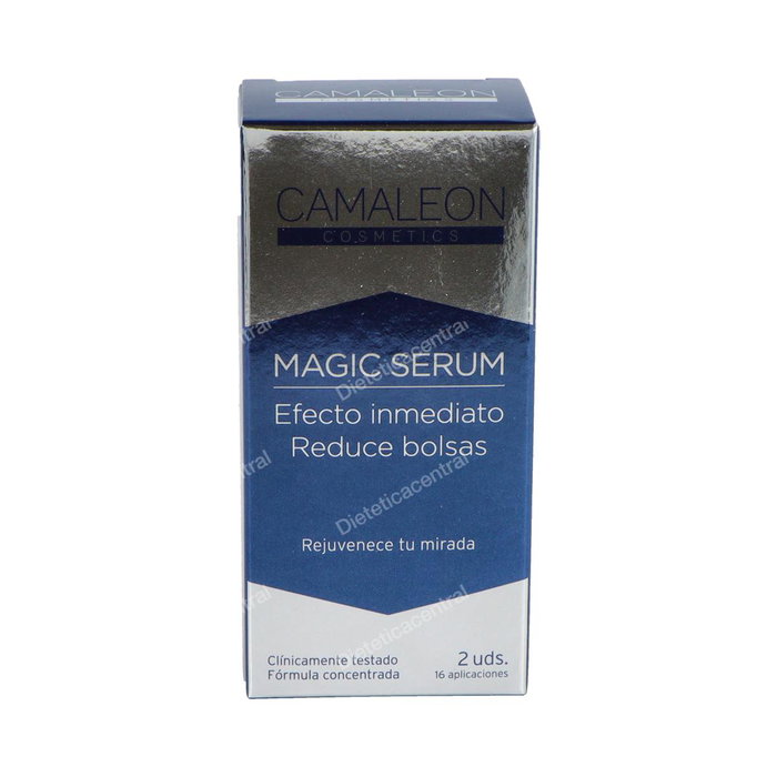 Camaleon Cosmetics Sérum Anti-Âge Magic Sans Couleur 2 Tubes de 2 ml Camaleon Cosmetics Sérum Anti-Âge Magic Sans Couleur 2 Tubes de 2 ml