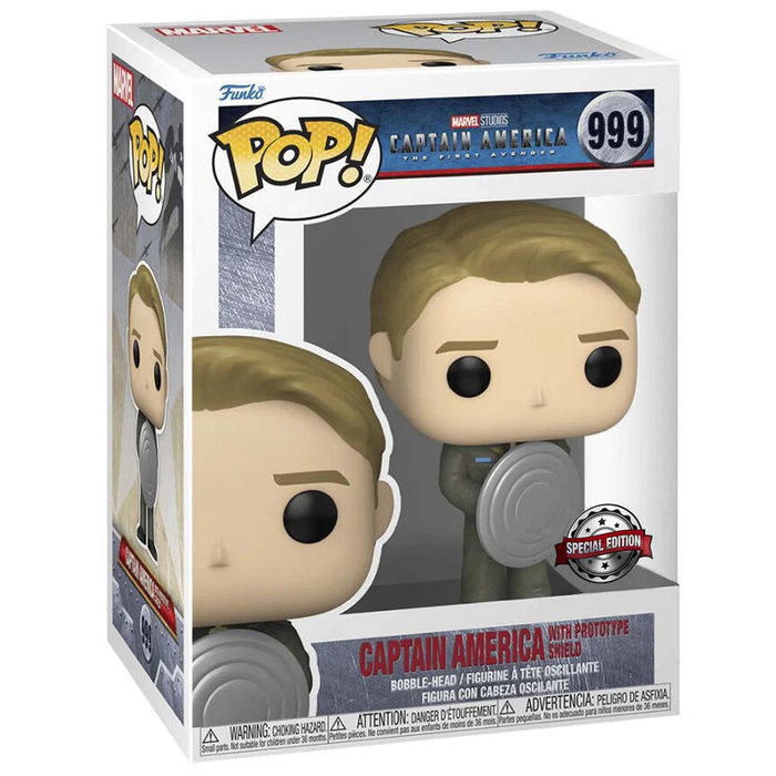 FUNKO Pop Marvel Captain America - Captain America Exclusive FUNKO Pop Marvel Captain America - Captain America Exclusive