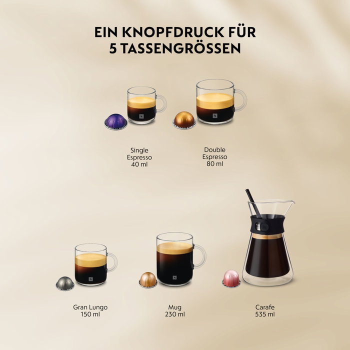 Nespresso XN 9404 Vertuo Up Solo Bleu océan